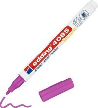 Edding 4085 Tekli Standart Silinebilir Pembe Tahta Kalemi