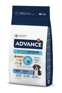 Advance Light Maxi Tavuk Büyük Irk Köpek Maması 12 kg