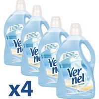 Vernel Kalıcı Parfüm Deniz Esintisi 120 Yıkama Yumuşatıcı 4x3 lt