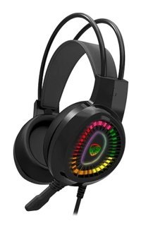 Hytech HY-G3 Silikonlu Mikrofonlu USB Type A Siyah Kablolu Kulaklık