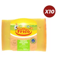 Frico Tam Yağlı Sade Gouda İnek Peyniri 10x150 gr