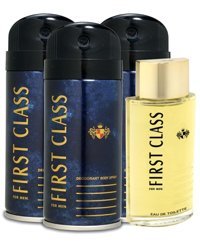 First Class İkili Erkek Parfüm Deodorant Seti EDT