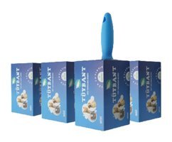 Tüybant Midi + 3 Yedek Tüy Toplayıcı Rulo Pratik Kedi Köpek Tüy Kıl Toz Toplama Rulosu