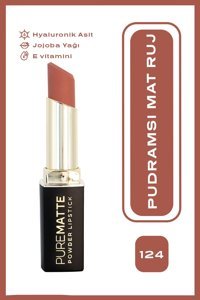 Golden Rose Pure Matte Powder No:124 Stick Ruj