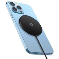 Spigen ACH02190 7.5 W Hızlı Şarj Mıknatıslı USB Type C Kablosuz Powerbank Siyah