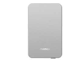Momax Q.Mag Power 10000 mAh Mıknatıslı USB Type C Kablosuz Powerbank Gümüş