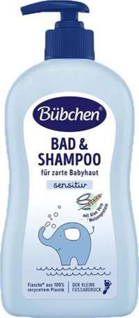 Bübchen Konak Önleyici Göz Yakmayan Hipoalerjenik Yenidoğan Hassas Ciltler İçin Papatya Özlü Bebek Şampuanı 400 ml