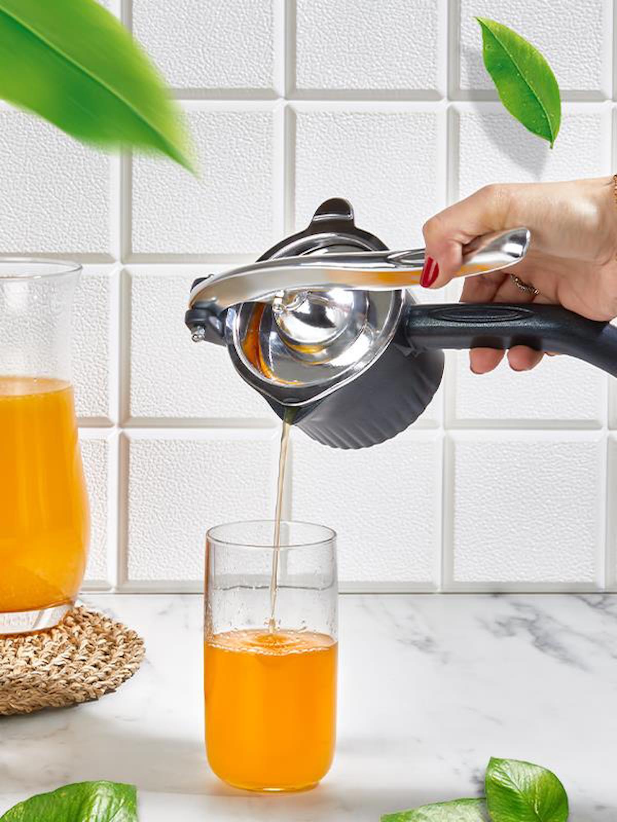 Amboss Döküm Gümüş Narenciye Sıkacağı