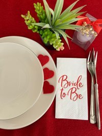 Kidspartim Bride To Be Desenli Kağıt Peçete 16'lı