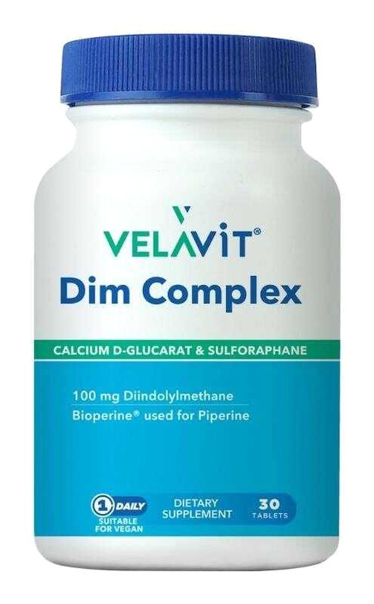 Velavit Dim Complex Aromasız Yetişkin Vitamin 30 Adet Tablet