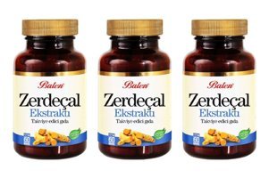 Balen Zerdeçal Ekstrakt Zerdeçal Yetişkin Vitamin 3x60 Adet Kapsül