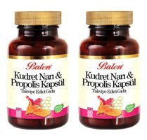 Balen Kudret Narı & Propolis Bitkisel Yetişkin Vitamin 2x60 Adet Kapsül