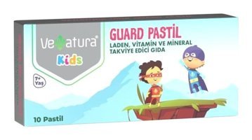 Venatura Guard Laden Aromasız Çocuk Mineral 10 Adet Kapsül
