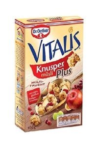 Dr. Oetker Vitalis Knusper Meyveli Müsli 450 gr