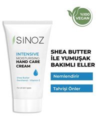 Sinoz Intensive Moisturizing Shea Yağlı Tüm Ciltler İçin El Kremi 50 ml