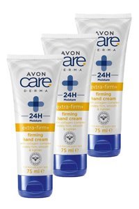 Avon Care Derma Extra Firm Kuru Ciltler İçin El Kremi 3x75 ml