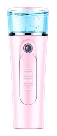 Eternal Luck 1200 mAh Tüm Ciltler İçin 1 Başlıklı Buharlı Pilli - Şarjlı Titreşimli Yüz Temizleme Cihazı Pembe