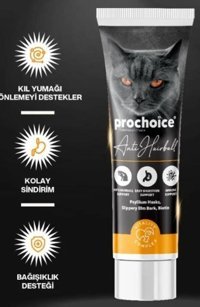 Prochoice Tüy Yumağı Önleyici Kedi Vitamini Macun 100 gr