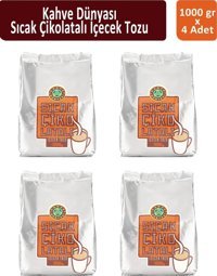 Kahve Dünyası Sıcak Çikolata 1 kg 4'lü