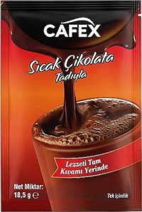 Cafex Sıcak Çikolata 18.5 gr 10'lu