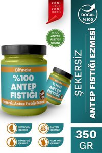 Bi Fındık Şekersiz Antep Fıstığı Ezmesi 350 gr