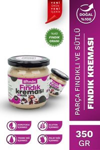 Bi Fındık Bol Sütlü Parçacıklı Fındık Kreması 350 gr