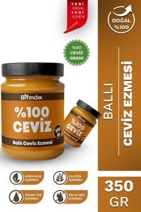 Bi Fındık Katkısız Ballı Ceviz Ezmesi 350 gr