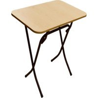 Xsay Katlanabilir Dikdörtgen Ahşap 70x100 cm Kahverengi Bahçe Masası