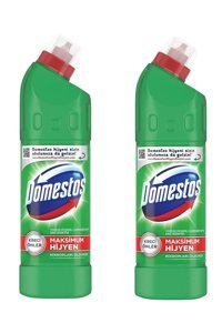 Domestos Maksimum Hijyen Dağ Esintisi Beyazlar İçin Konsantre Sıvı - Jel Çamaşır Suyu 2x750 ml