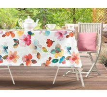 Madame Coco Ardi PVC 140x140 cm Kare Masa Örtüsü Çok Renkli