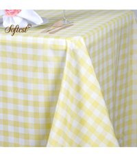 Softest Pamuk-Polyester 140x170 cm Dertsiz Dikdörtgen Masa Örtüsü Mavi