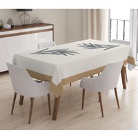Evmila Kadife 140x140 cm Kare Masa Örtüsü Çok Renkli