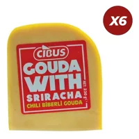 Cibus Srirachalı Gouda İnek Peyniri 6x230 gr