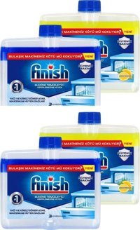 Finish Bulaşık Makinesi Temizleyici 4x250 ml
