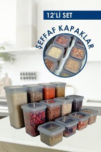 Deftion Kare Polipropilen 12'li