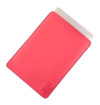 Los Caja 13 inç Deri Kılıf Laptop Çantası Pembe