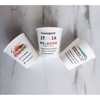 Maycup Baskılı Karton Bardak 100'lü Çok Renkli