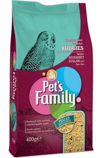 Pet's Family Kabuksuz Sade Vitaminli Yetişkin Kuş Yemi 400 kg