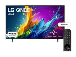 Lg QNED80 65 inç 4K Ultra HD 165 Ekran Flat Uydu Alıcılı Smart QNED Webos Televizyon