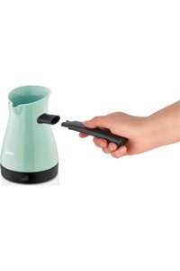 Sinbo SCM-2955 Tek Hazneli 0-1 L 5 Kişilik Yeşil Türk Kahvesi Makinesi