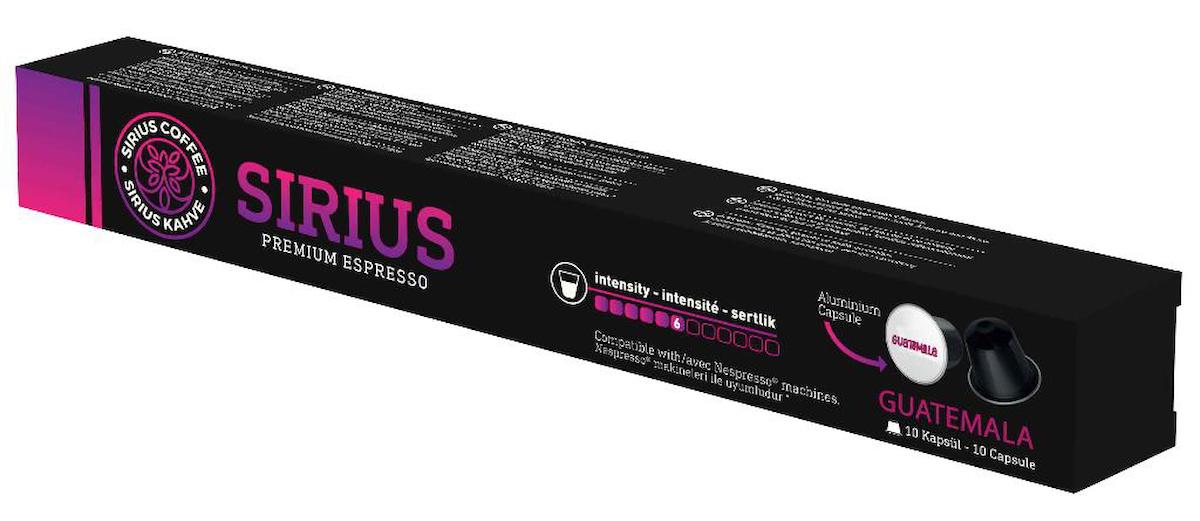Sirius Single Origin 10'lu Espresso Kapsül Kahve