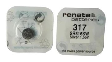 Renata 1.55 V Düğme Pil 5'li