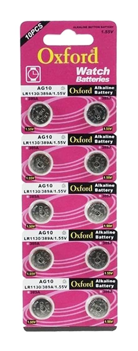 Oxford LR1130 1.5 V Alkalin Düğme Pil 10'lu