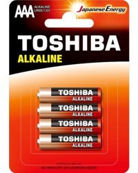 Toshiba LR03 1.5 V Alkalin AAA / Kalem Pil 4'lü