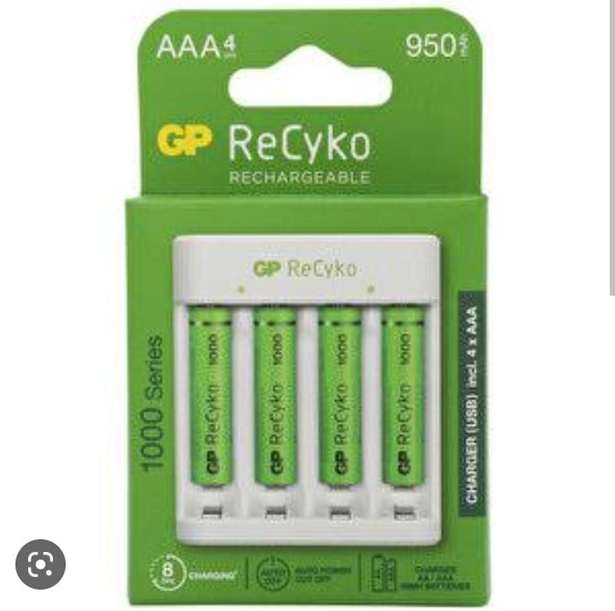 GP E411 1.2 V 950 mAh AAA / İnce Kalem Şarjlı Pil 4'lü
