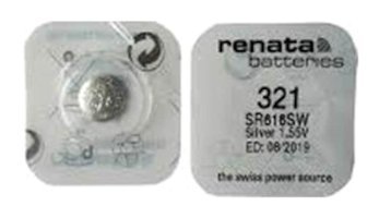 Renata 1.55 V Düğme Pil Tekli
