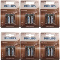 Philips 1.5 V Alkalin AAA / Kalem Pil 24'lü