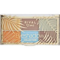Rival Loves Me No:02 Collection Toz Mat Saten Sedefli Far Paleti