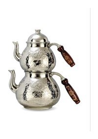 Damla Bakır Çaydanlık Bronz