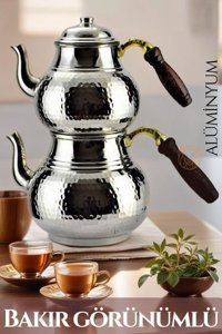 Transformacion Alüminyum Çaydanlık Gri